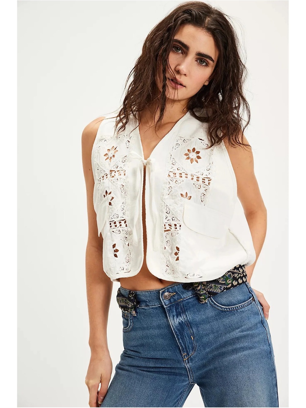 NWT! FP Free People Wonderstruck Vest Sz Medium